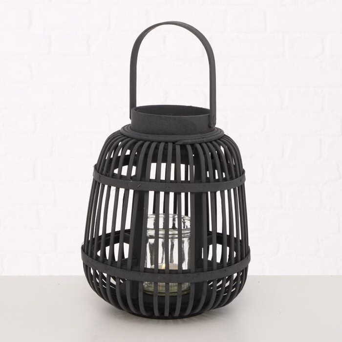 Einzelbild-m0_1nBK7-large Windlicht Taneja 24cm schwarz