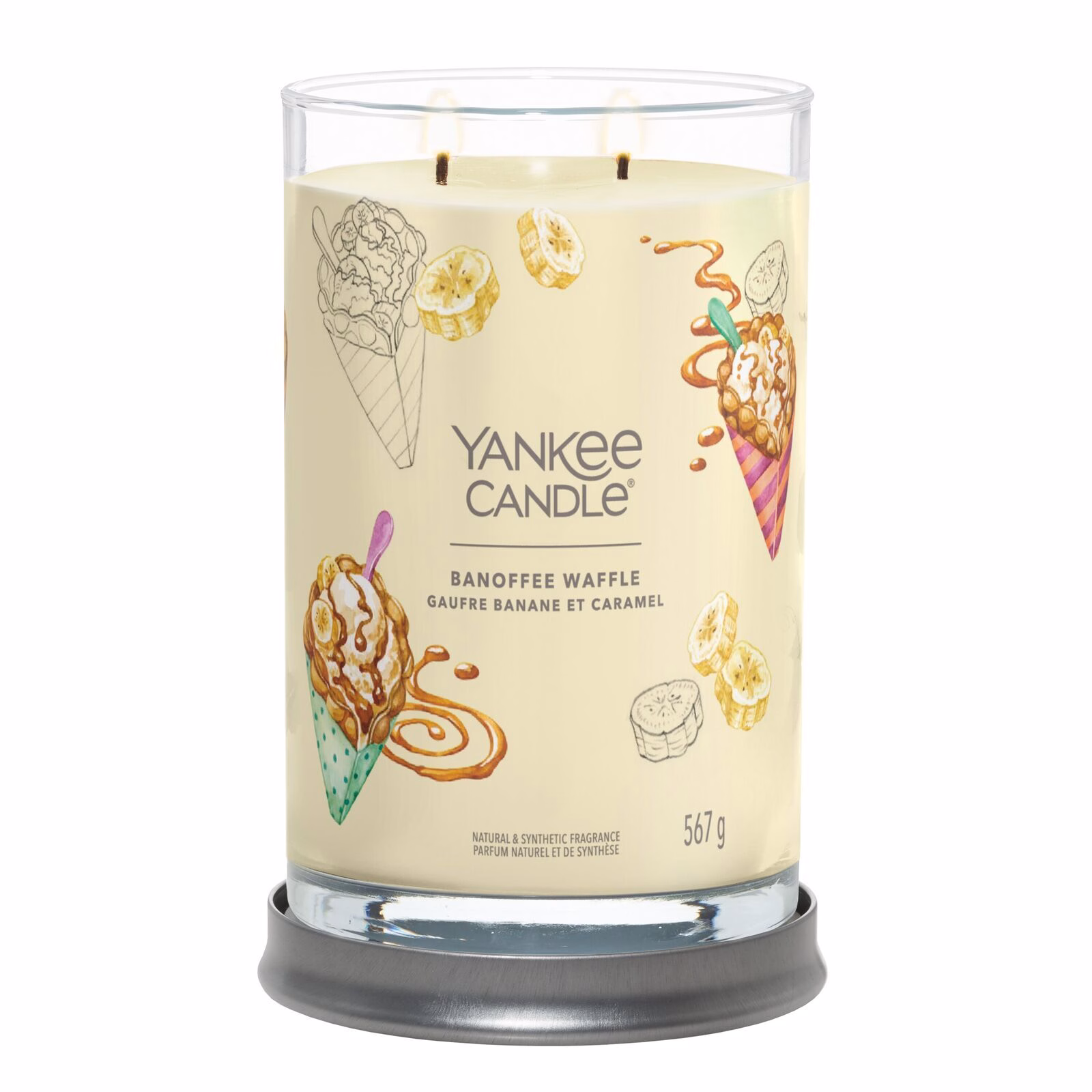 Banoffee Waffle Signature Large Tumbler 567g 2-Docht