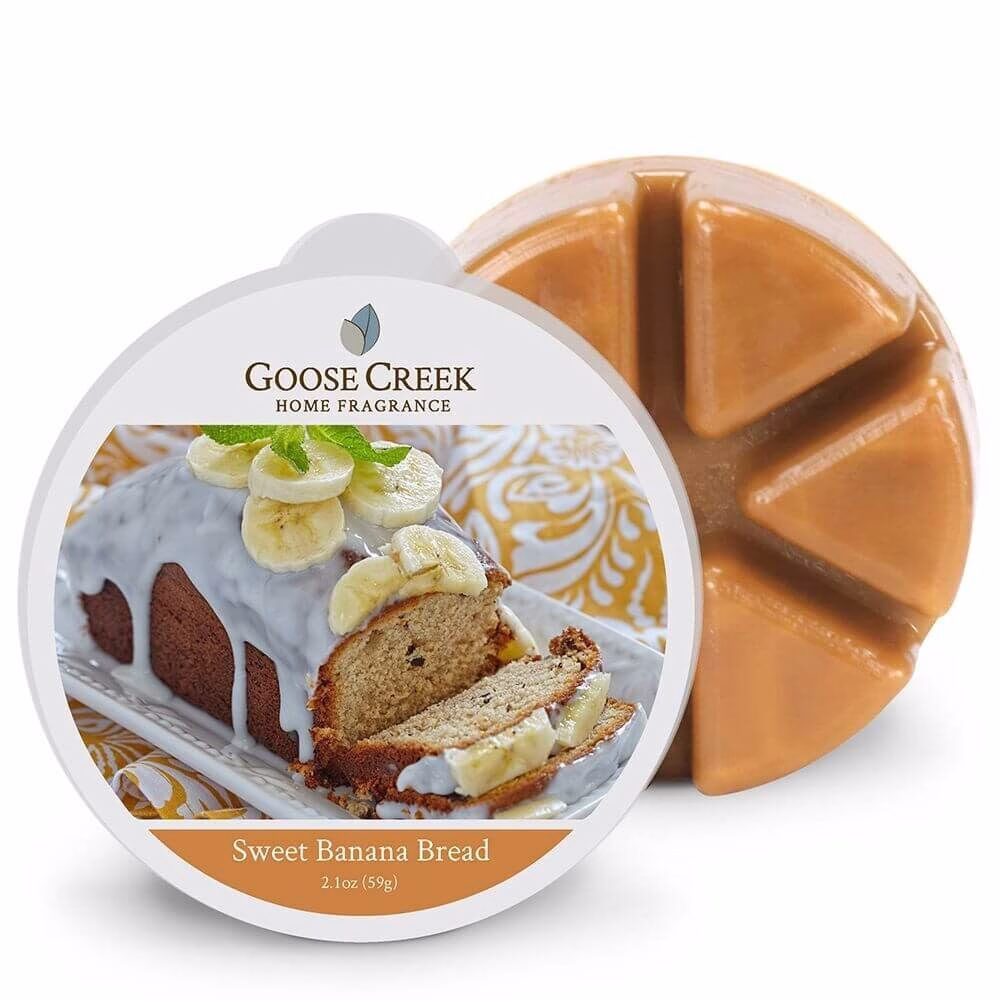 EW539-Sweet-Banana-Bread-Wax-Melts Goose Creek Candle Sweet Banana Bread 59g