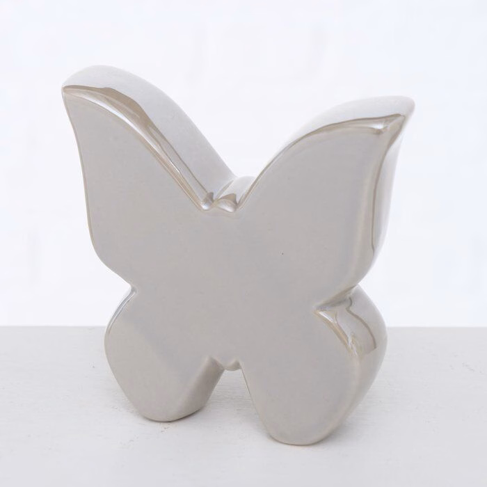 Schmetterling Emmy grau