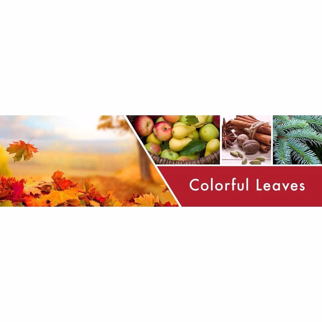 Colorful Leaves 411g (3-Docht)