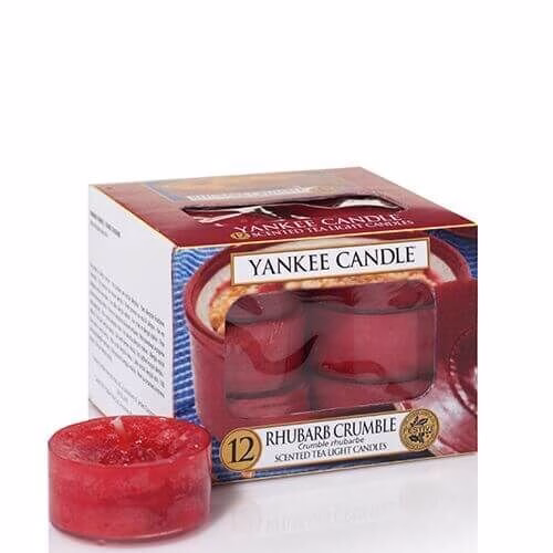 Yankee Candle Rhubarb Crumble 12St Teelichte