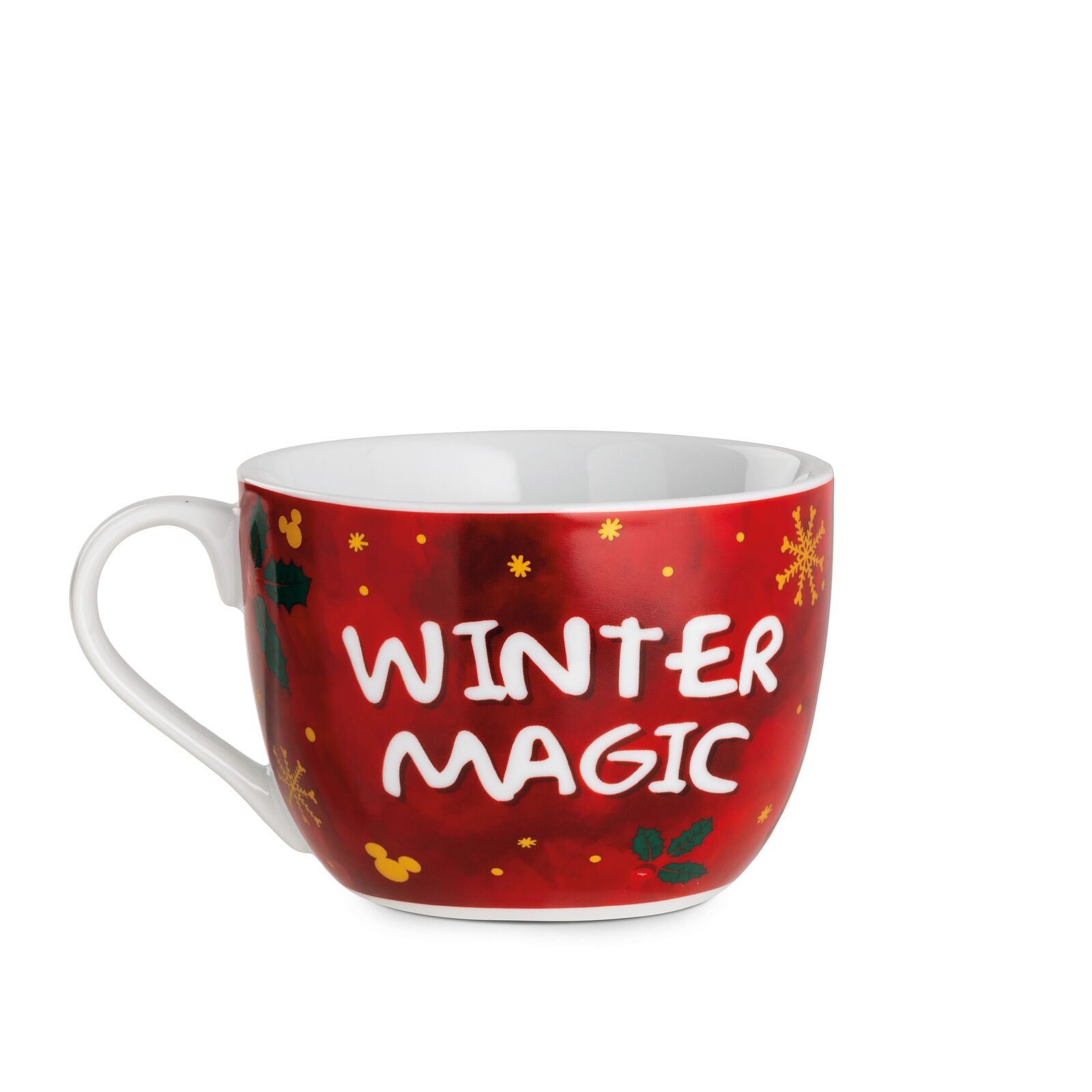 Cappuccino Tasse Mickey - Winter Magic Pokal, Schüssel, Suppenschüssel