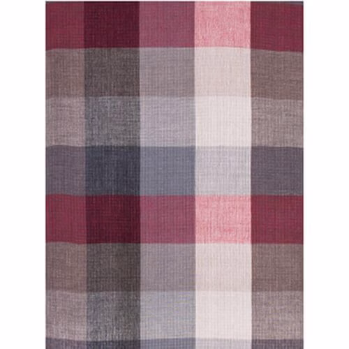 60 Jaquard-Schal Multi Red 060