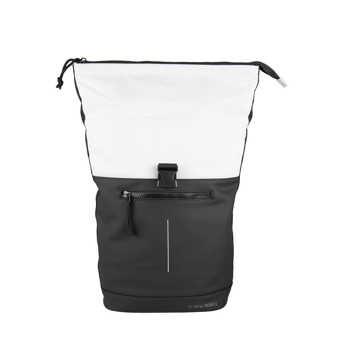 705CD826B6A86C8AF6EFD603708E9D81345C7C4F Backham - New York Rolltop Rucksack hellgrau