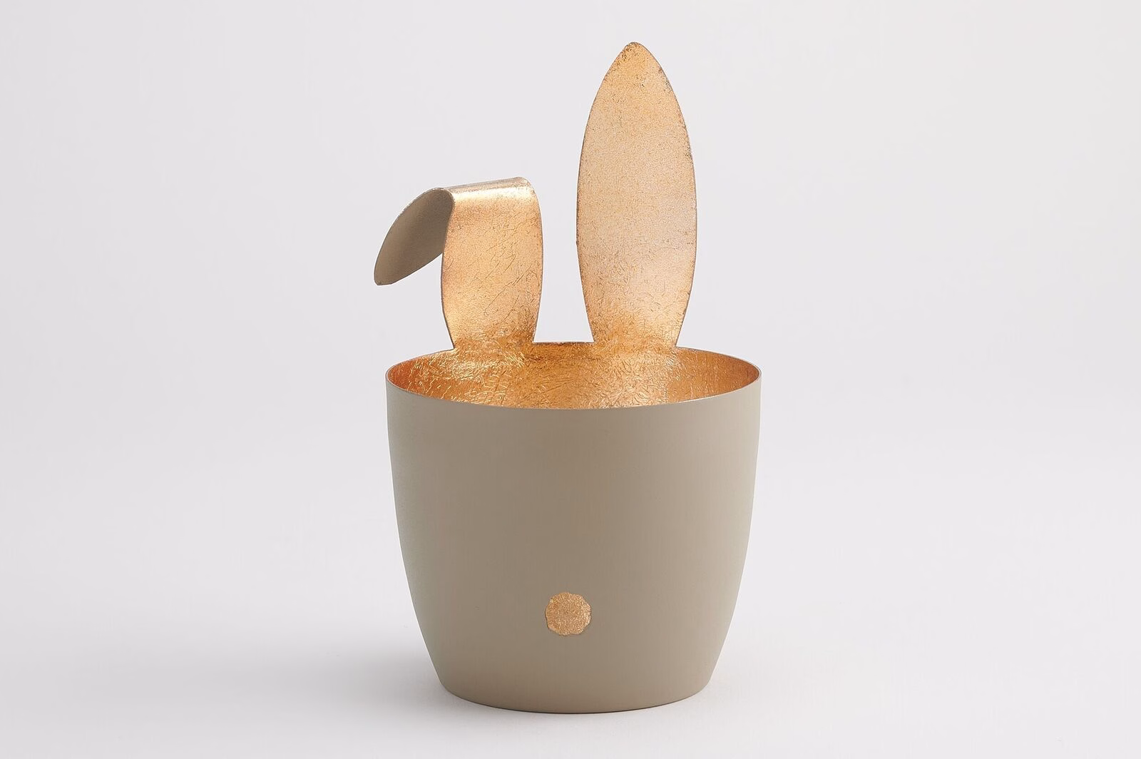 Madras Windlicht M Hase sandstone