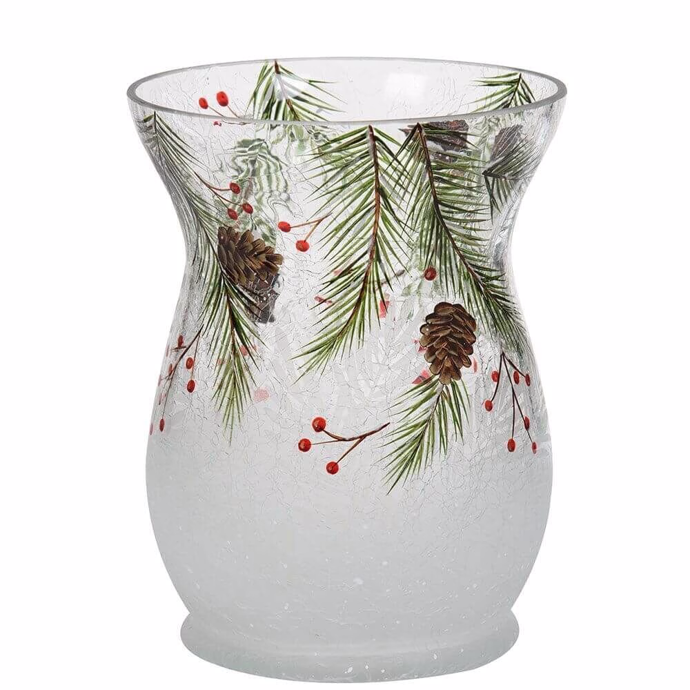 1521452-Pine-Cone-Crackle-JH Yankee Candle - Pine Cone Jar Holder