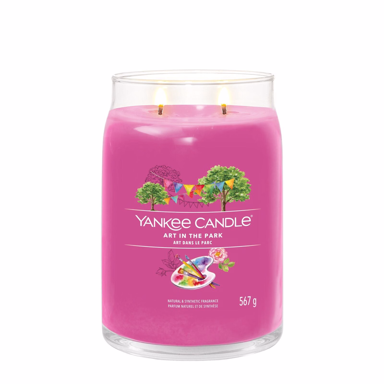 Art in the Park Signature Large Jar 567g 2-Docht