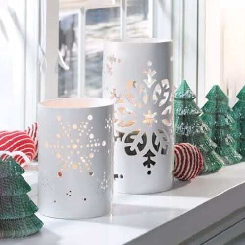 Africa Winter Flurries Large Jar Holder 411g & 623g