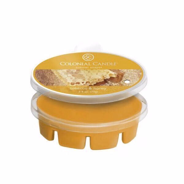 Colonial Candle Tobacco &amp; Honey Simmer Snaps 70g