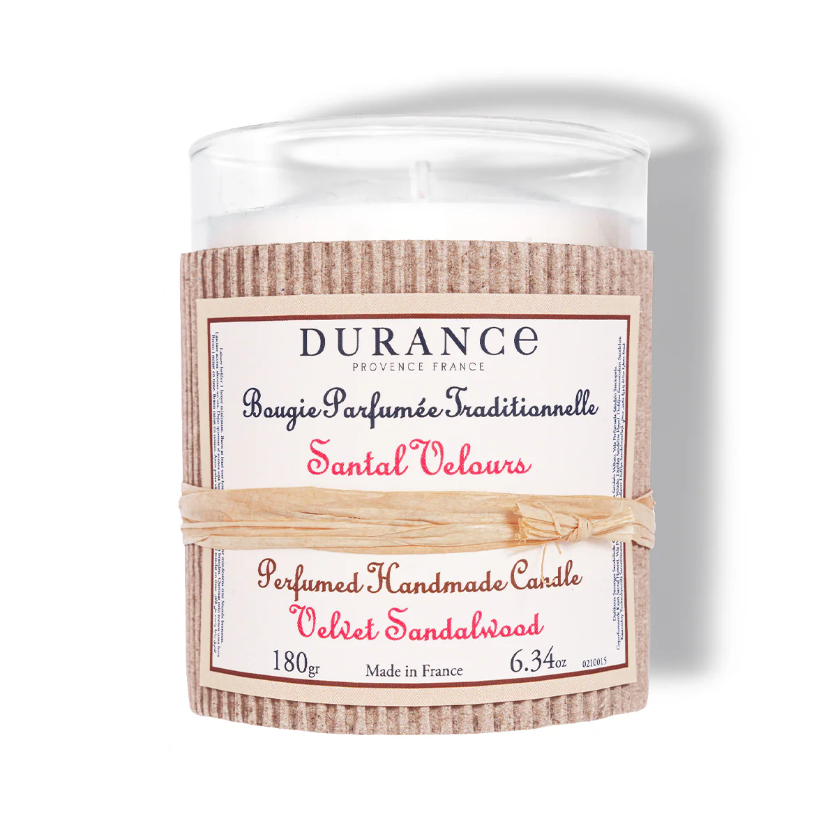 Samtiges Sandelholz Duftkerze 180g