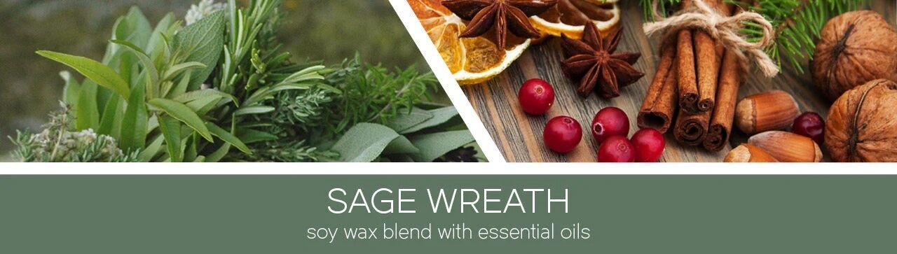 Sage Wreath 411g (3-Docht)