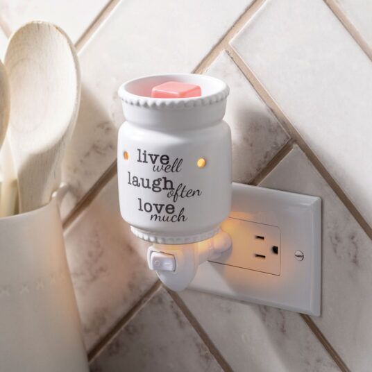 Live Laugh Love Duftlampe für die Steckdose