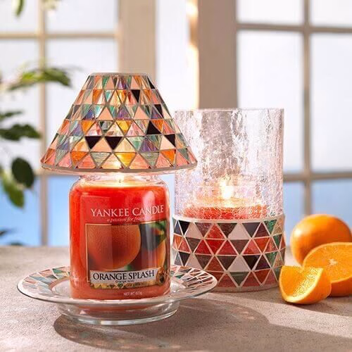 Summer-Mosaic-portrait Corsica Mosaic Jar Kerzenhalter