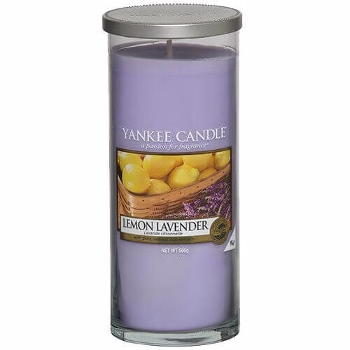 tall-pillar-lemon-lavender5594ffbfcdadd Yankee Candle Lemon Lavender 566g
