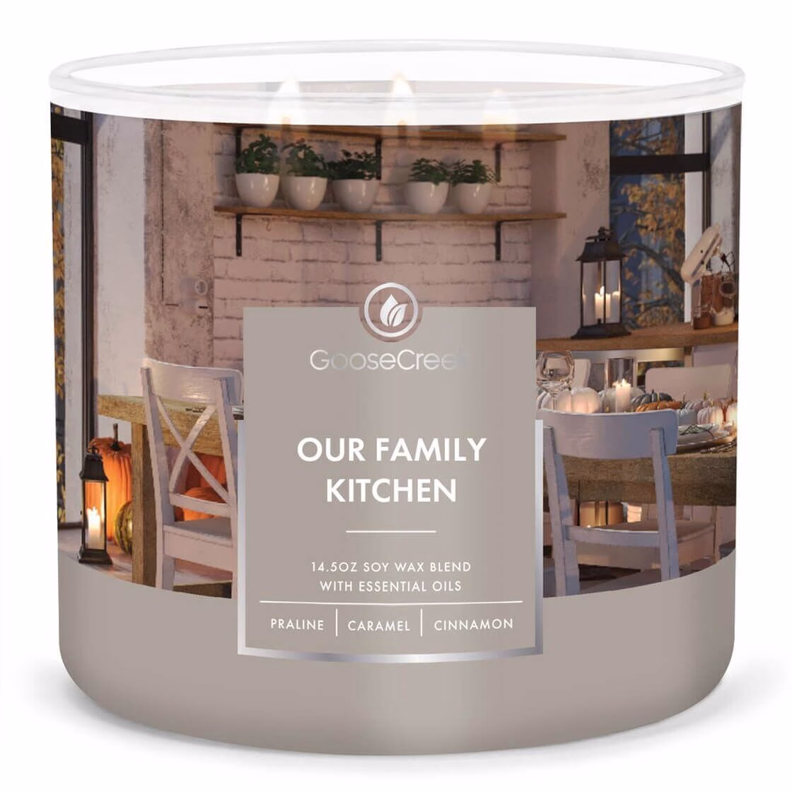 our-family-kitchen-3-docht-kerze-411g Our Family Kitchen 411g (3-Docht)