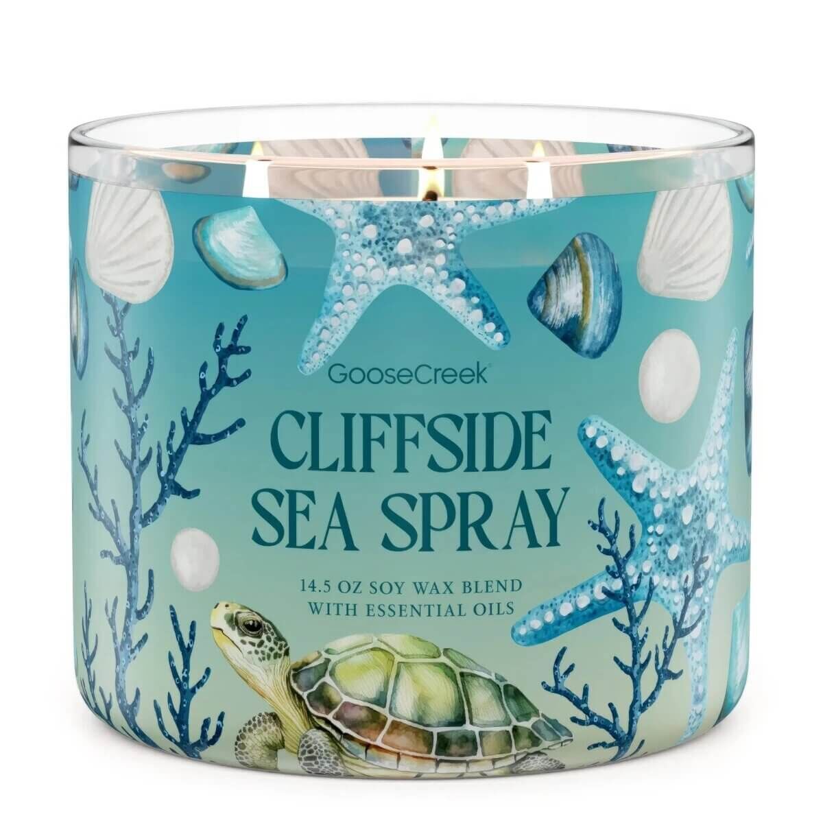 Cliffside Sea Spray 411g (3-Docht) Tier, Reptil, Leben im Meer, Schildkröte