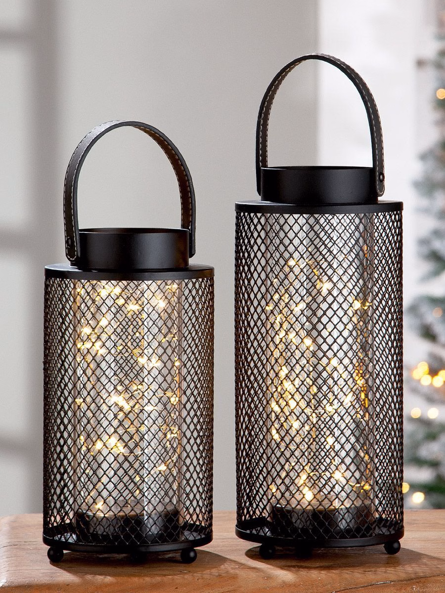 21426_3_9_5 LED Laterne Network 24cm