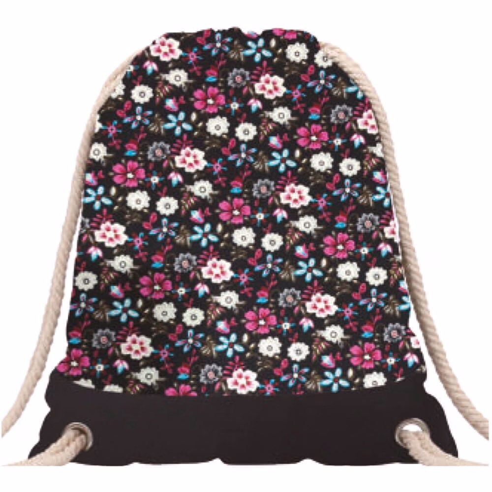 2020-123-040-Turnbeutel-Black-Pink Turnbeutel Black Pink 040 von Goldline