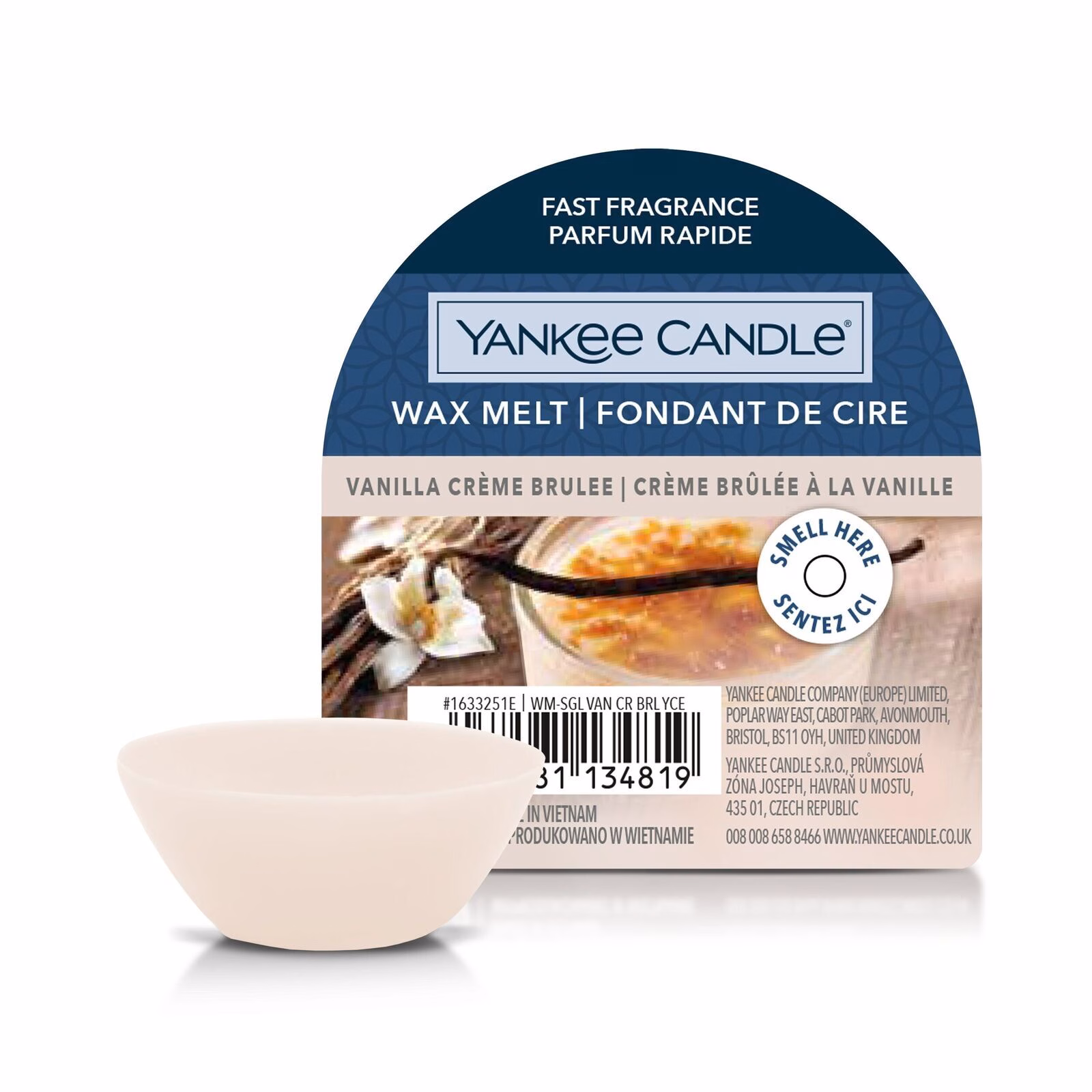Vanilla Creme Brulee Wachsmelt 22g