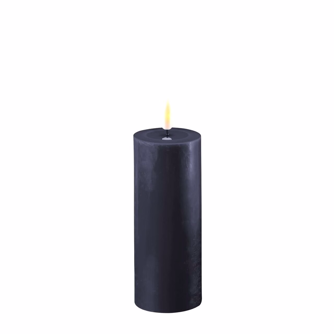 2021-RF-0348 Stumpenkerze LED königsblau 5 x 12,5cm