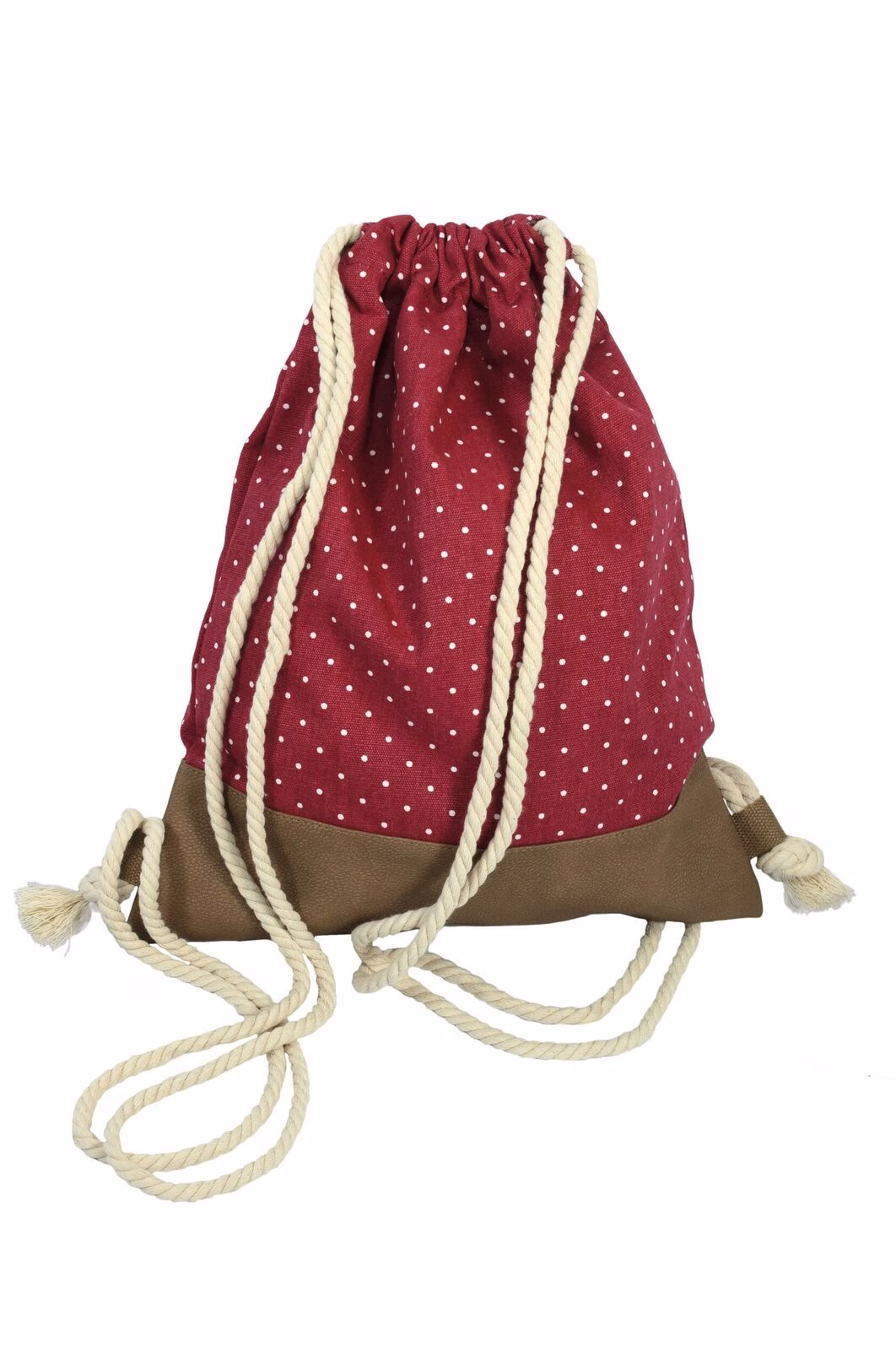 60610025-120 Freizeit-Büdel Pünktchen berry 120