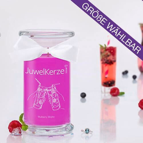 JuwelKerze Mulberry Mojito (Ring) 380g