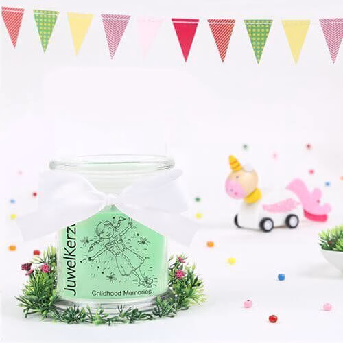 Duftkerze-mit-Schmuck-klein-Childhood-Memories JuwelKerze Childhood Memories (Ohrringe) 230g