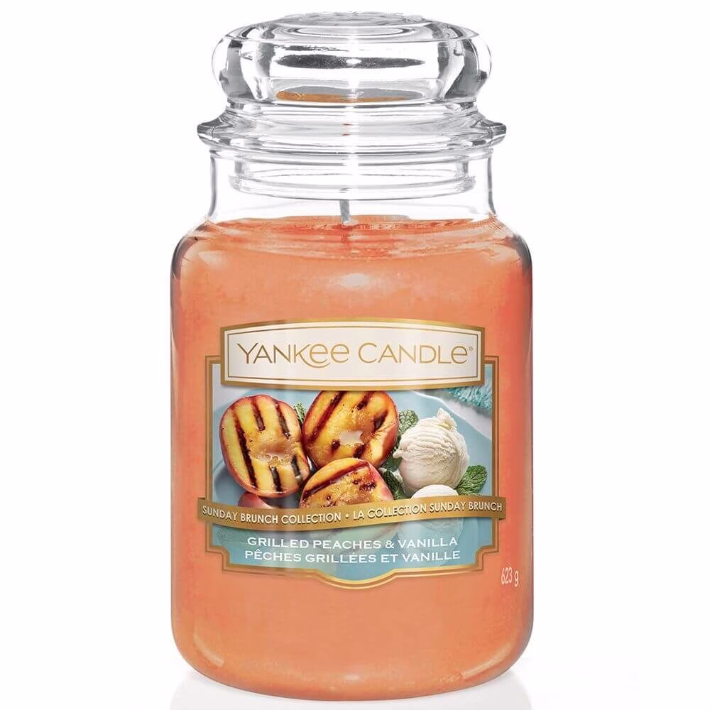 1611844E Grilled Peaches & Vanilla 623g von Yankee Candle