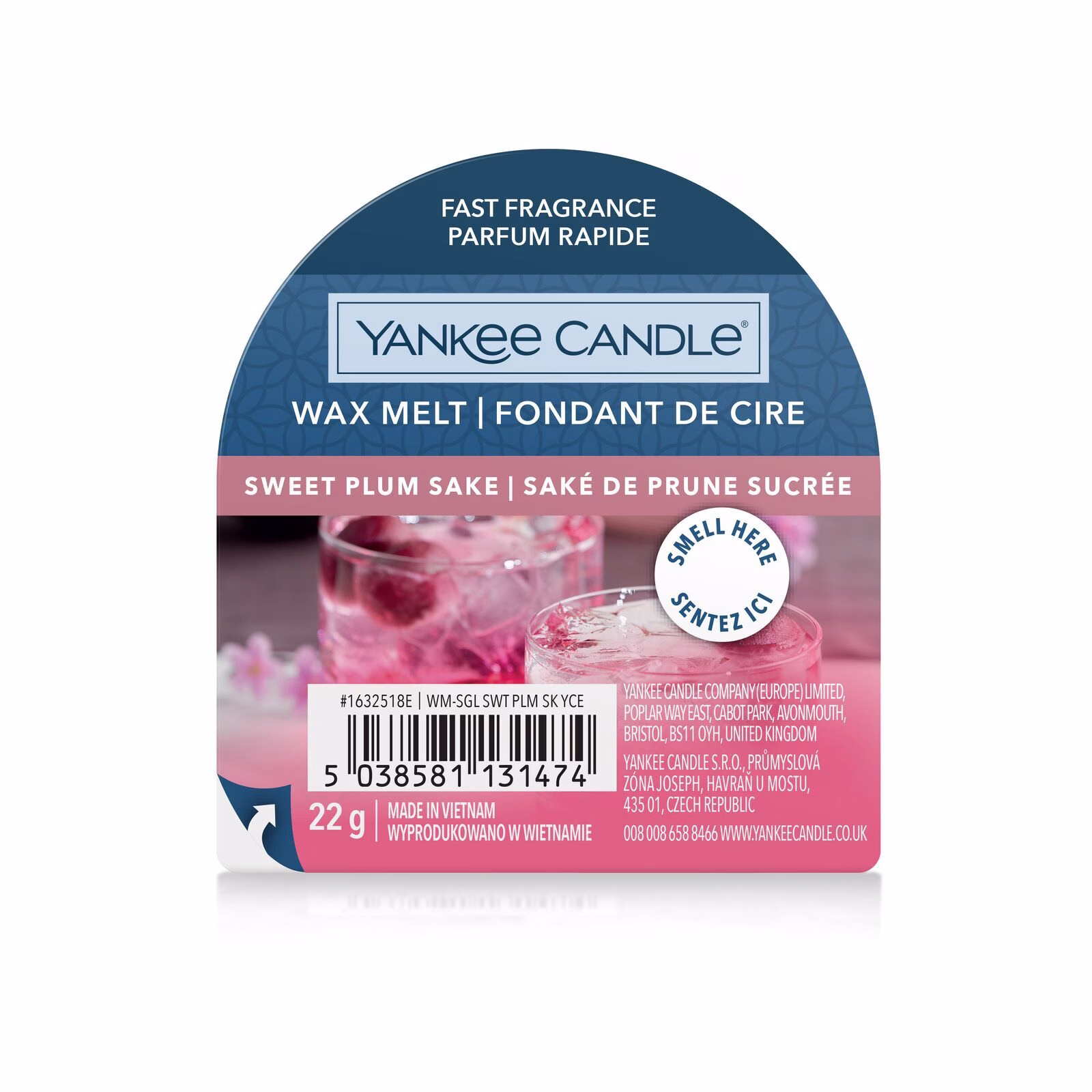1632518E_Sweet-Plum-Saki_Wax-Melt Sweet Plum Sake 22g