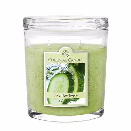 cc008-21775594ffc286129 Colonial Candle Cucumber Fresca 226g