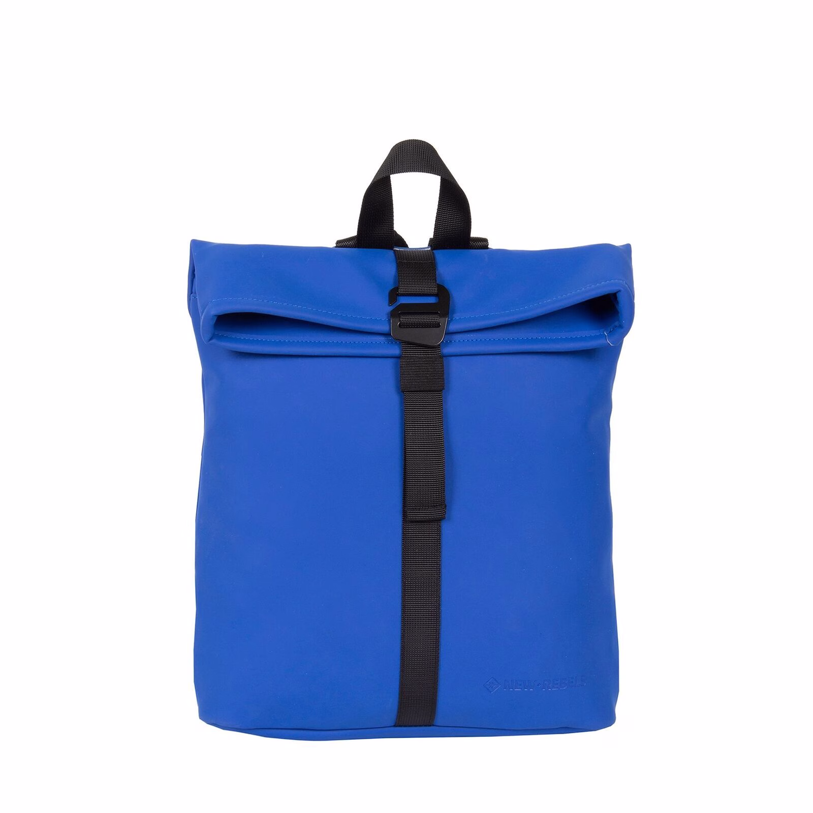 mohTErKM Mart - Los Angeles Rolltop Mini Rucksack königsblau