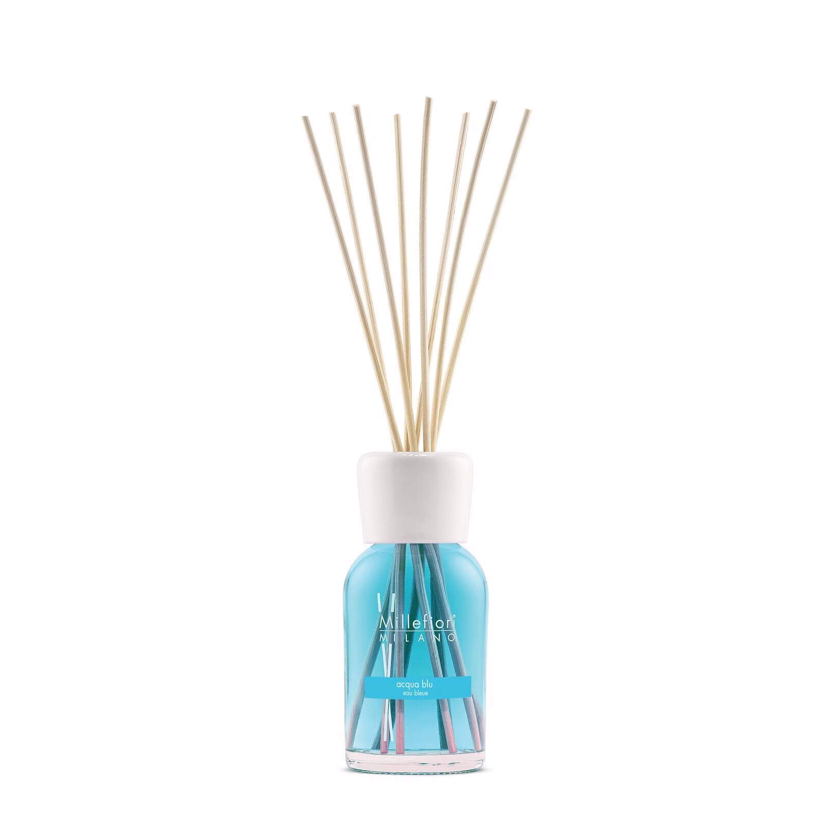 7DDQB_Millefiori-Milano_Reed-Diffuser-250ml_Acqua-Blu Acqua Blu - Milano Reed Diffuser 250ml