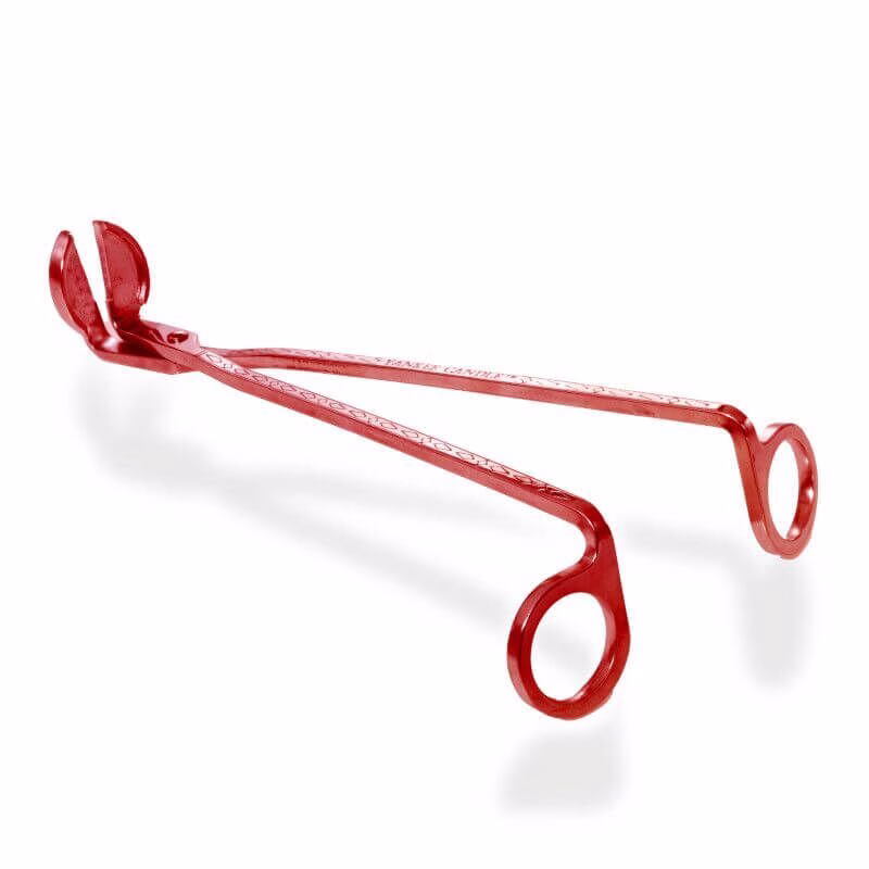 1651274 Red Nordic Frosted Glass - Dochtschere