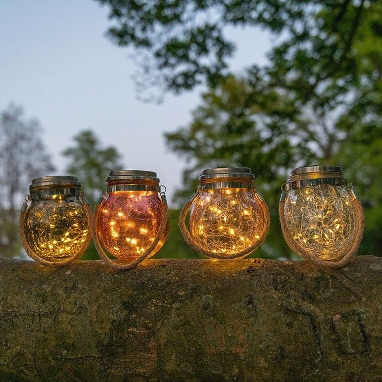 Solarlampe Viggo blau