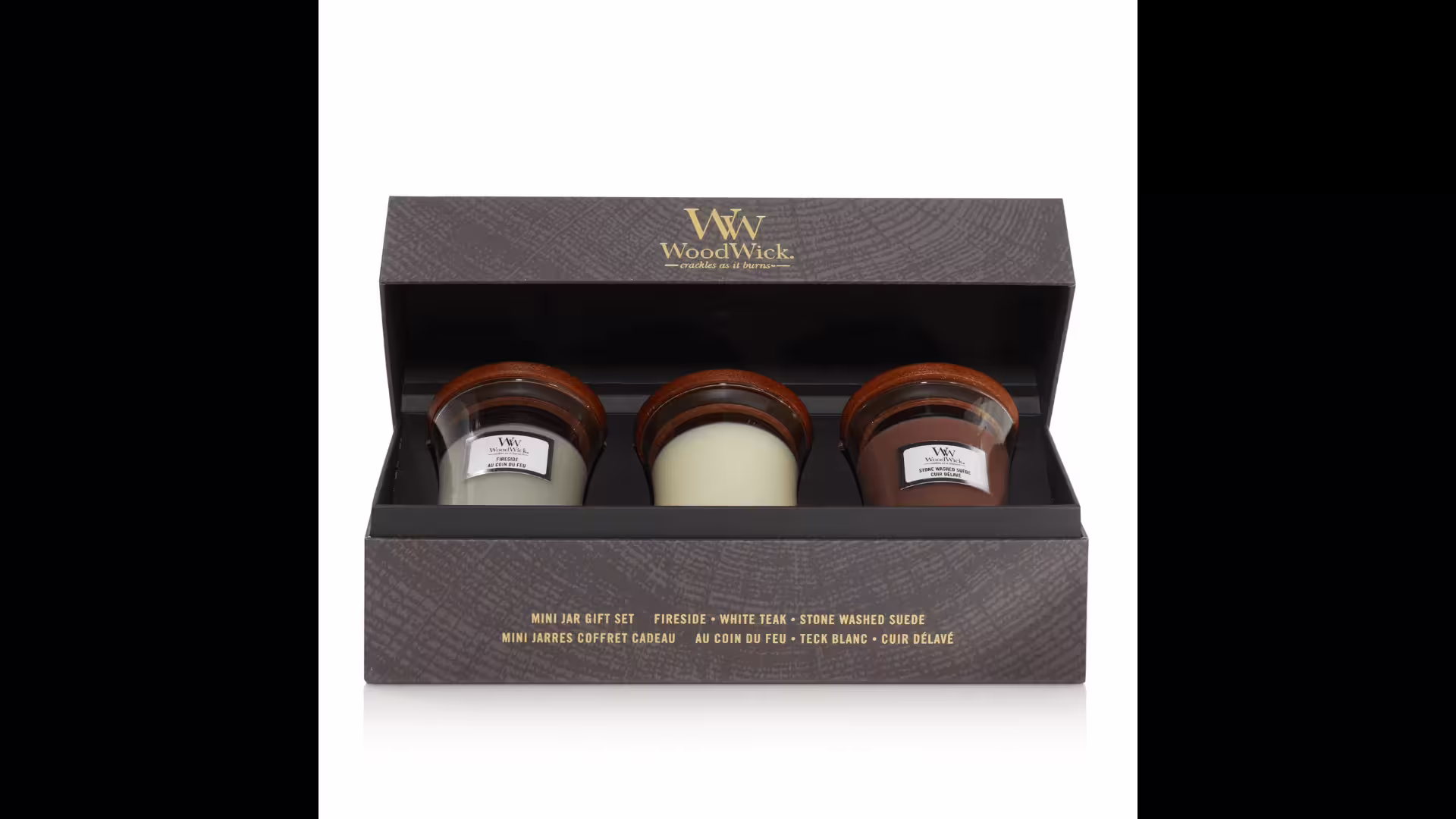 Download-55 Mini Jar Geschenkset - Holzig