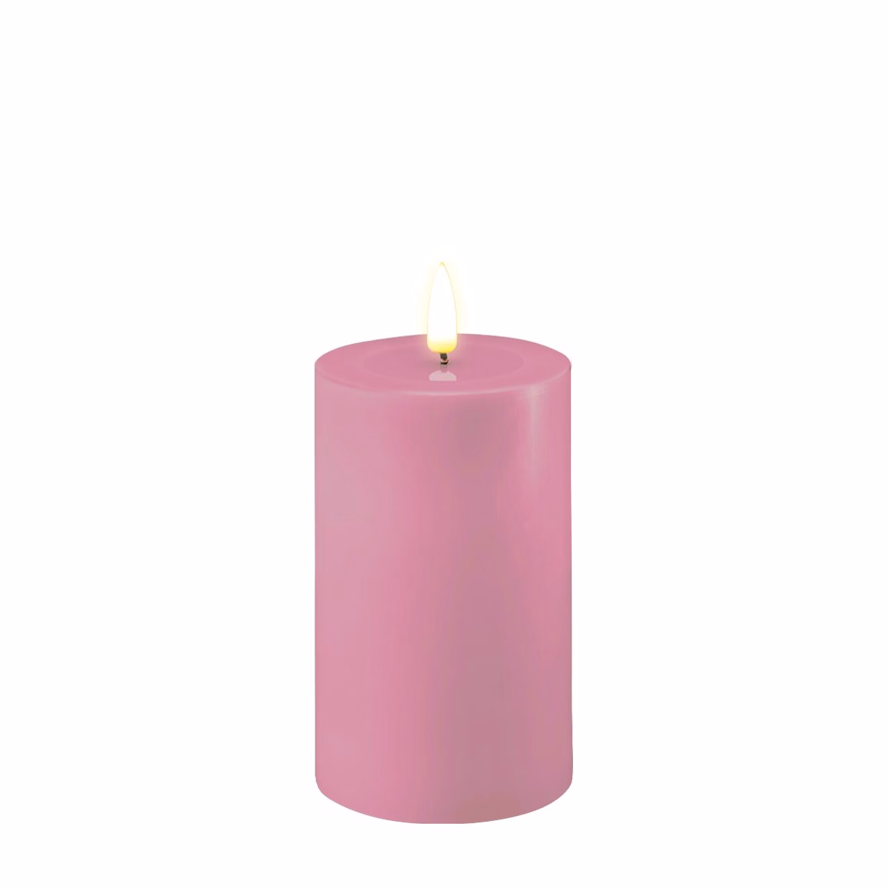 RF-0422 Stumpenkerze LED Lavendel 7,5 x 12,5cm