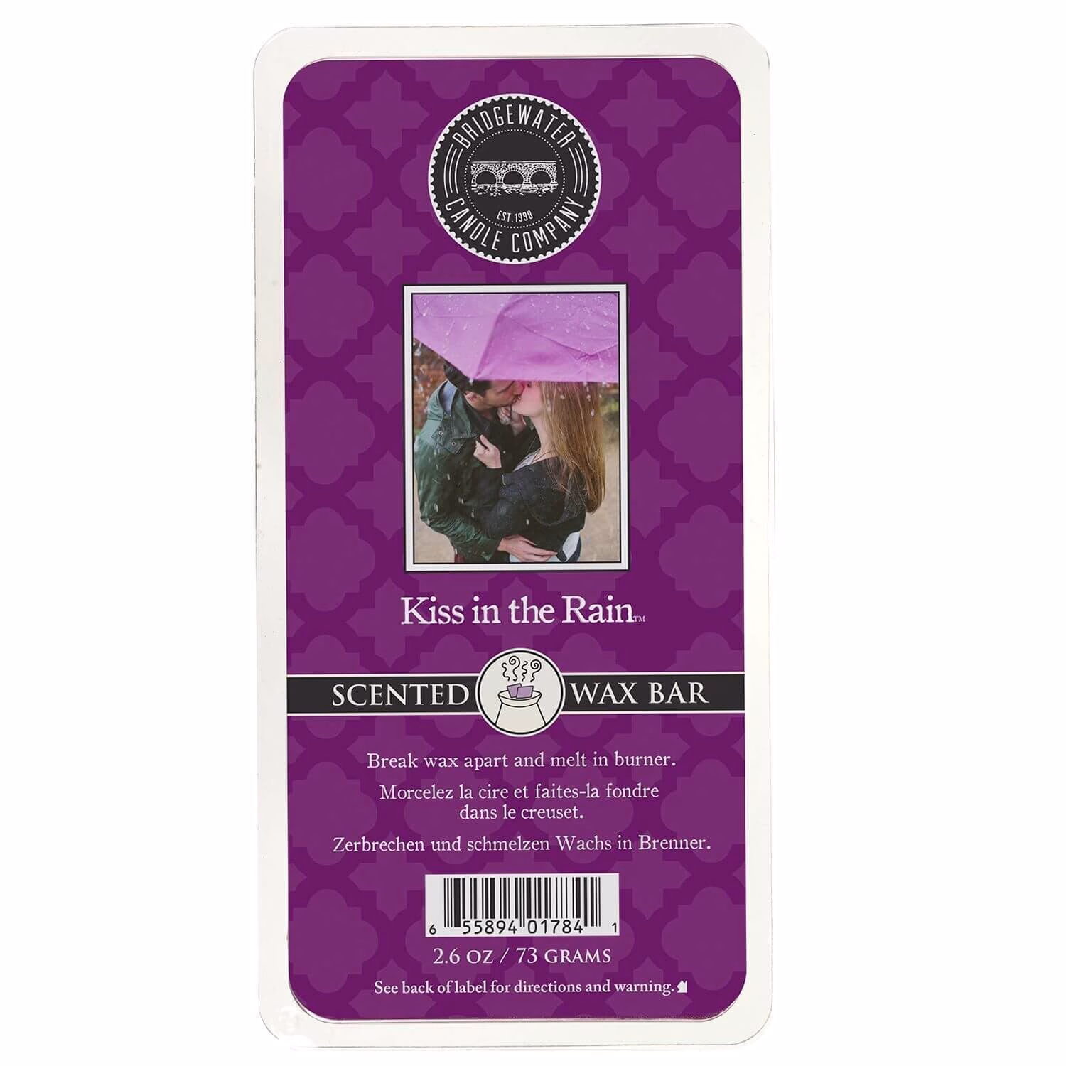 BW_KissRain_WaxBar_Front Kiss in the Rain Wax Bar 73g