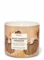 WhitePumpkinOakwood_150x White Pumpkin & Oakwood - 411g - 3-Docht Kerze