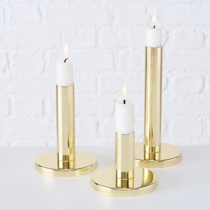Kerzenleuchter-Set Malko gold