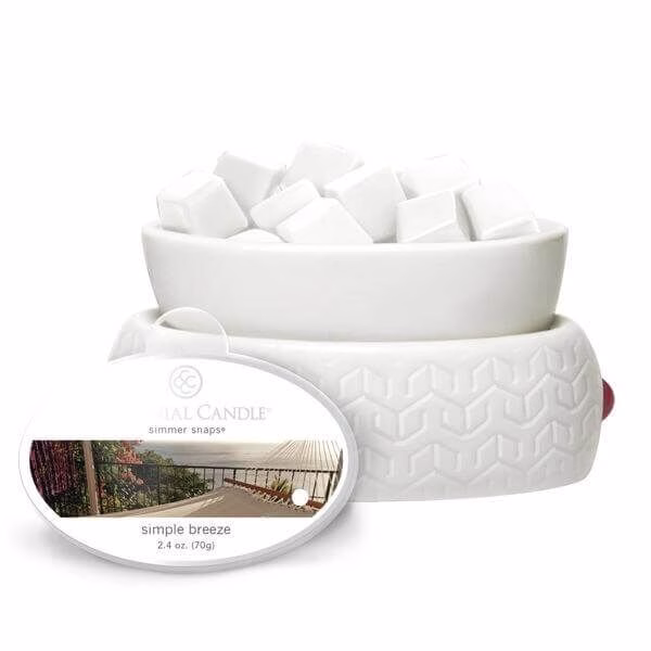 Colonial Candle Simple Breeze Simmer Snaps 70g