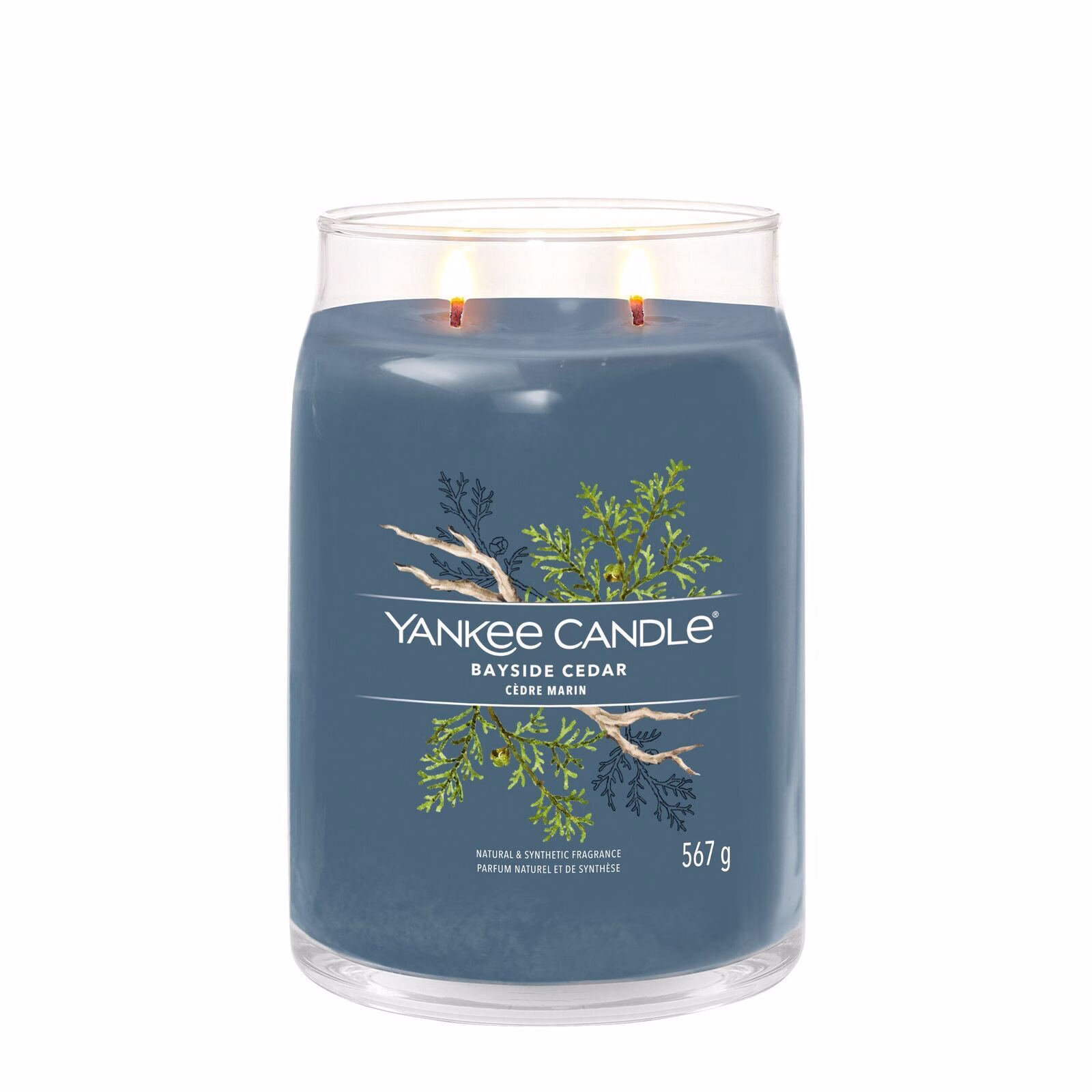 Bayside Cedar Signature Large Jar 567g 2-Docht