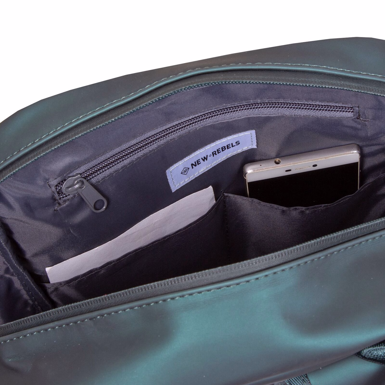 mDwhIE7w Harper - Miami Rucksack dunkelgrün metallic