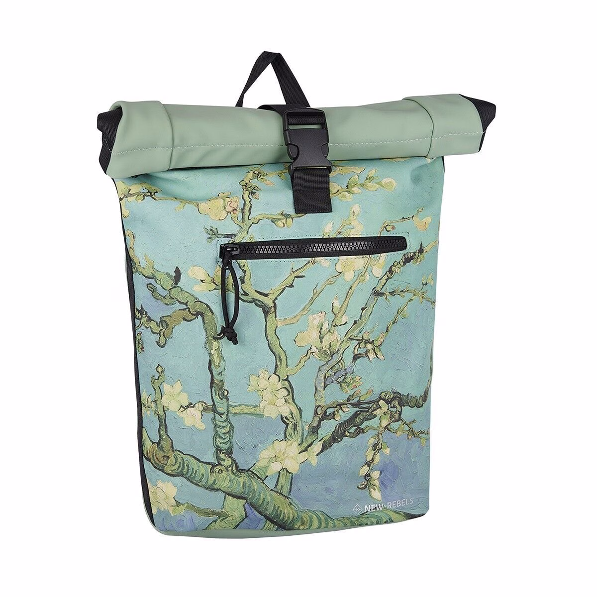 Mart - New York Rolltop Rucksack Almond Blossoms
