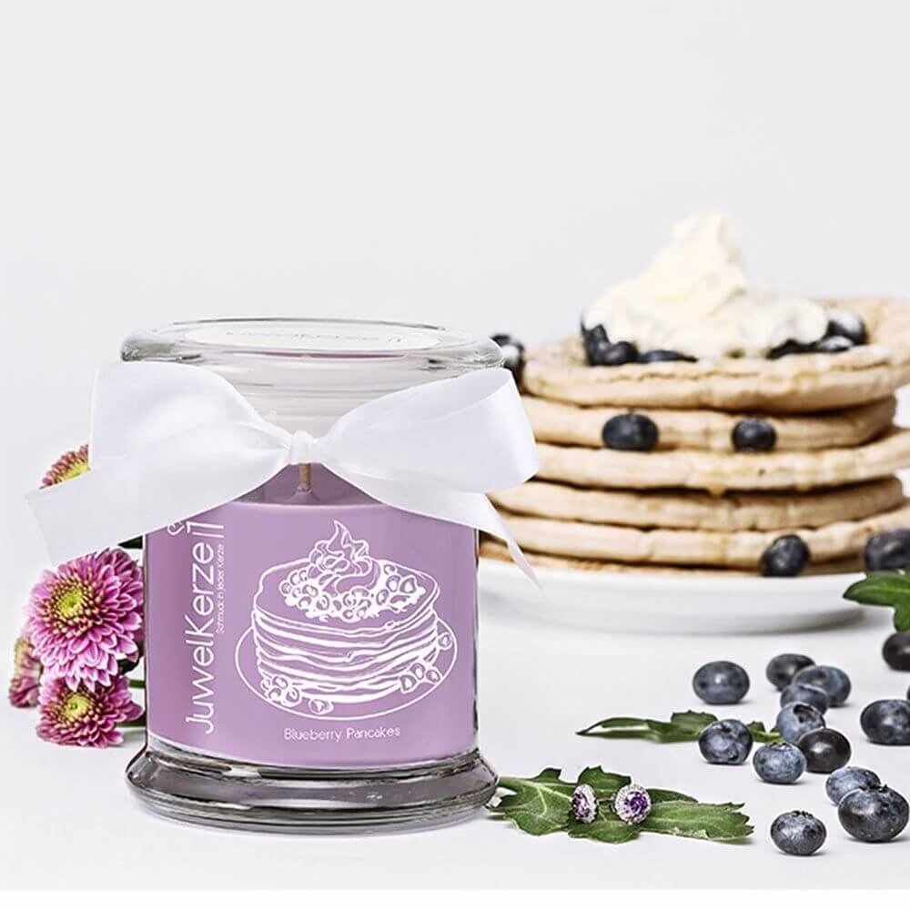 juwelkerze-duftkerze-blueberry-pancakes-ohrringe-de Blueberry Pancakes (Ohrringe) 400g