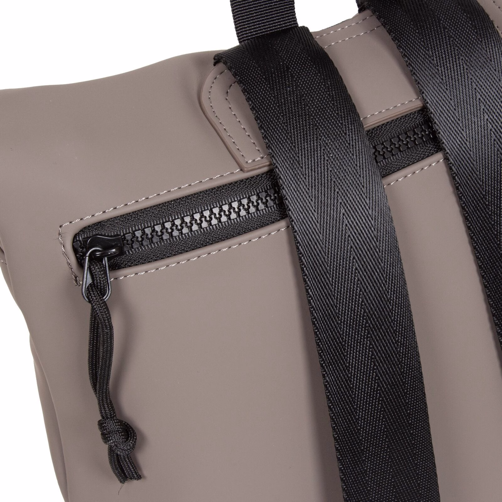 FKWzeZUw Mart - Los Angeles Rolltop Mini Rucksack taupe