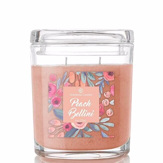CC008-peachbellini Colonial Candle - Peach Bellini 226g