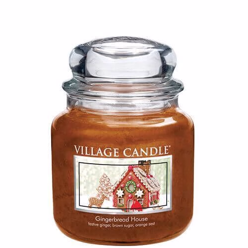 106316832 Village Candle Gingebread House 453g