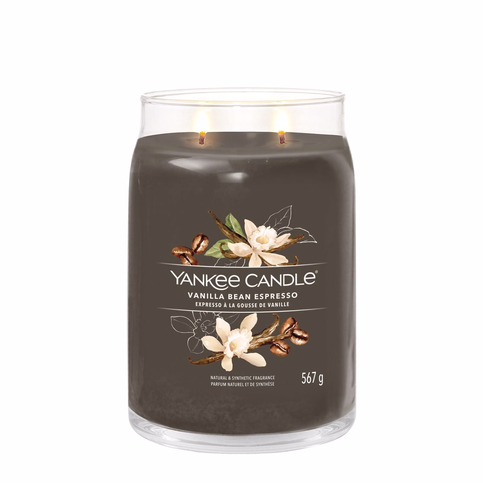 Vanilla Bean Espresso Signature Large Jar 567g 2-Docht
