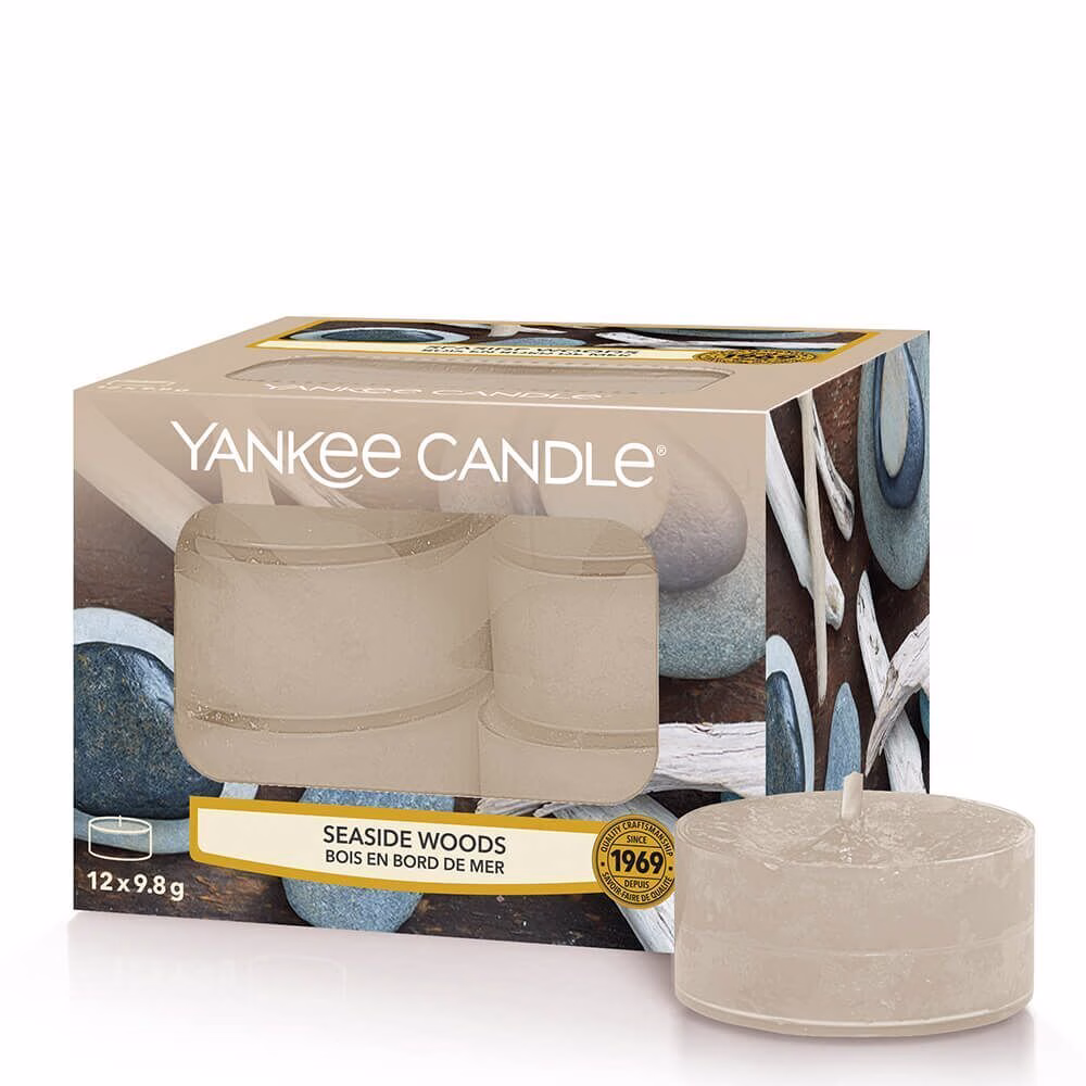 Seaside Woods 12 Teelichter von Yankee Candle